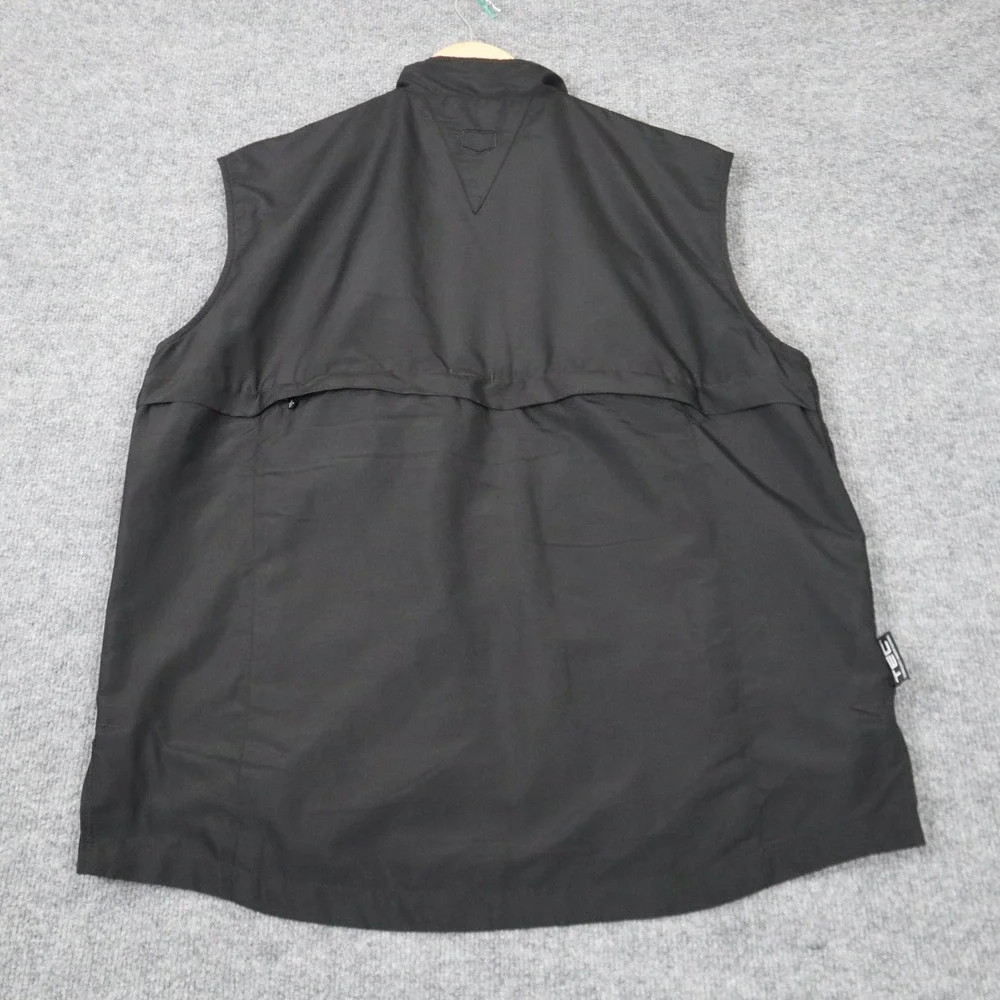 SCOTTeVEST RFID Vest Mens Large Black Travel Utility Multi Pocket TEC Tech Zip - Picture 10 of 14